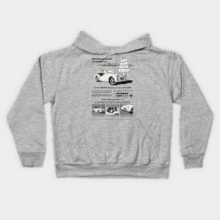 TRIUMPH TR3 - advert Kids Hoodie